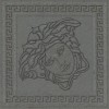 Матовый Versace Greek Tozzetto Antracit-Oro 12.5x12.5